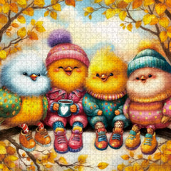 Federzweige Puzzle 1000 Teile