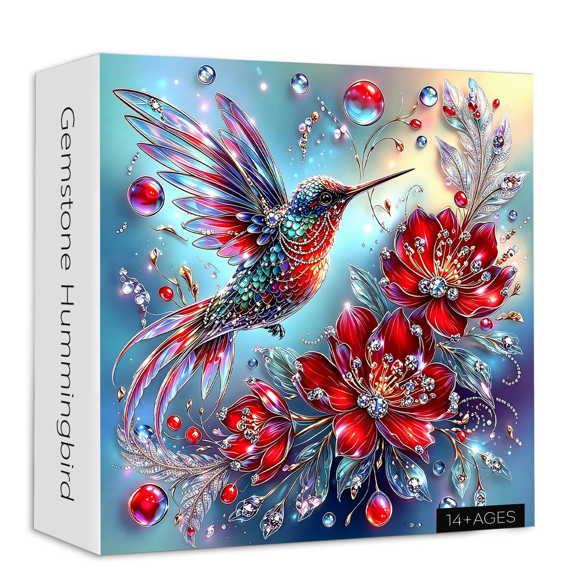 Edelstein-Kolibri-Puzzle 1000 Teile