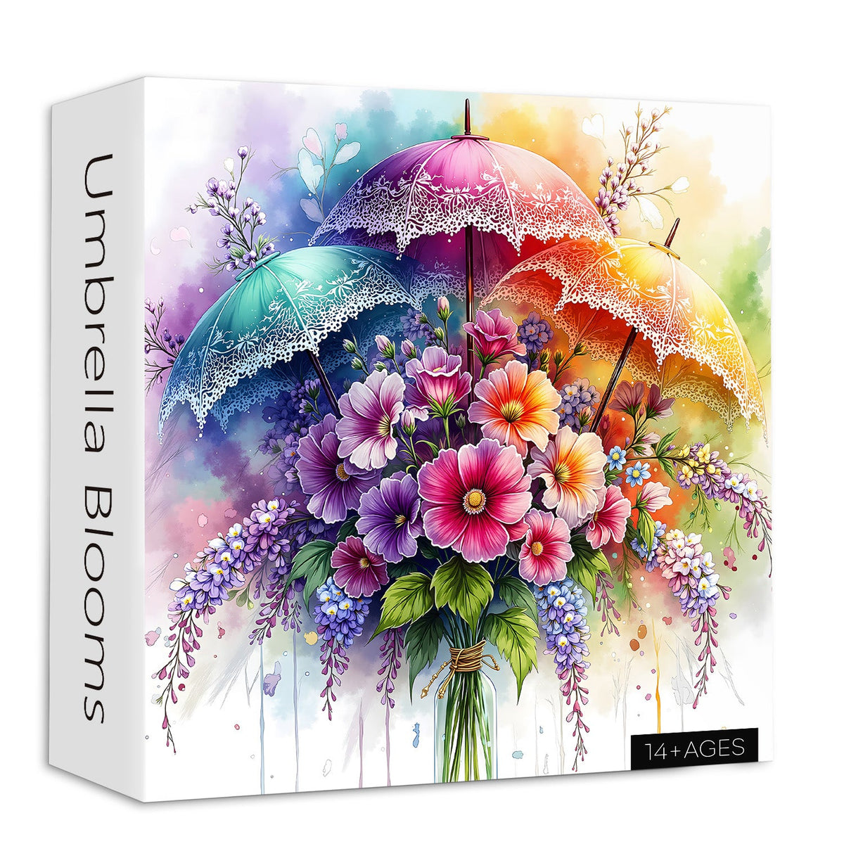 Regenschirmblüten-Puzzle 1000 Teile