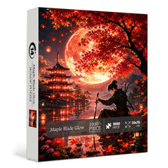 Puzzle con lama d'acero brillante, 1000 pezzi