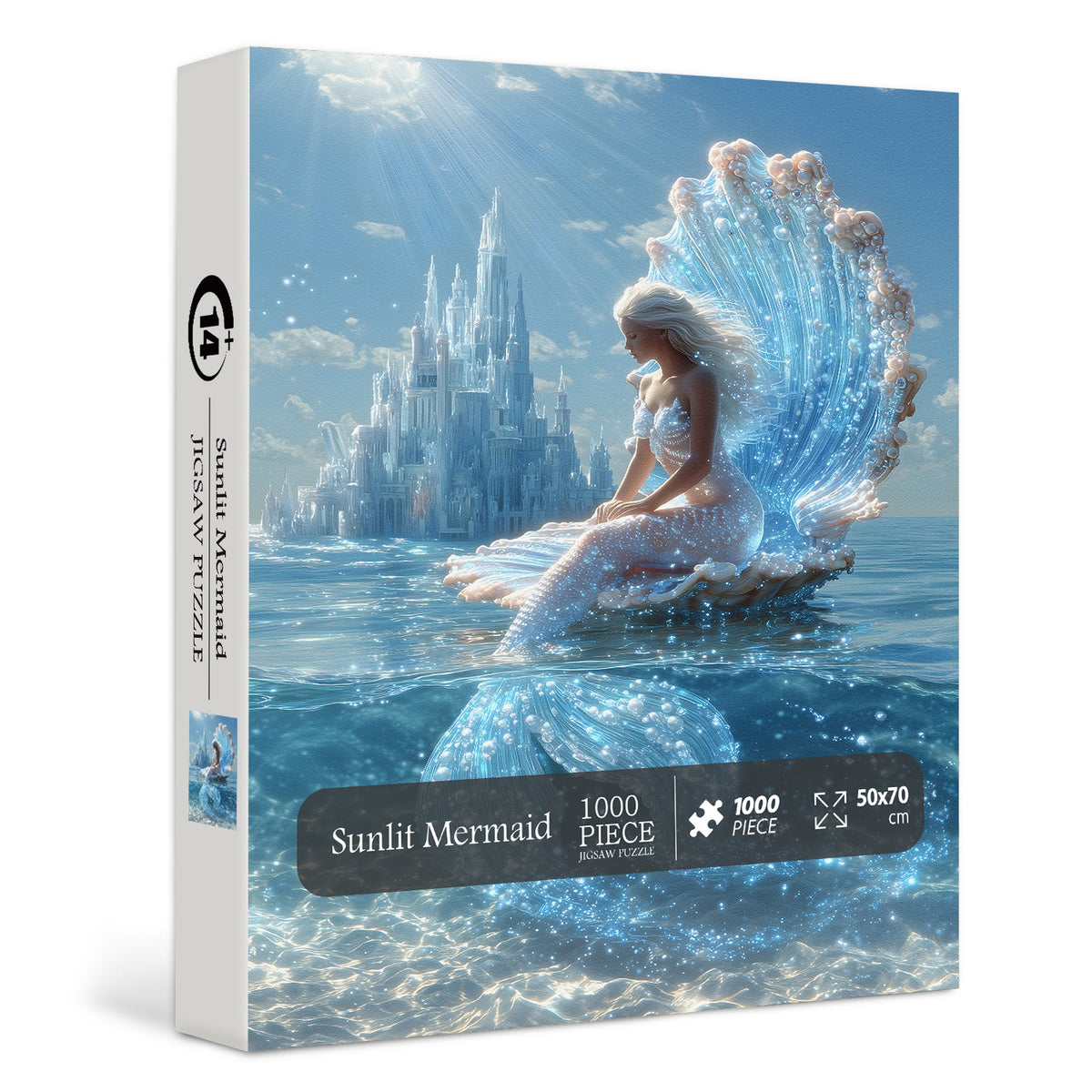 Sunlit Mermaid Jigsaw Puzzle 1000 Pieces