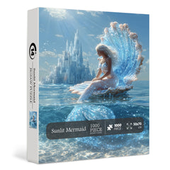 Sunlit Mermaid Jigsaw Puzzle 1000 Pieces