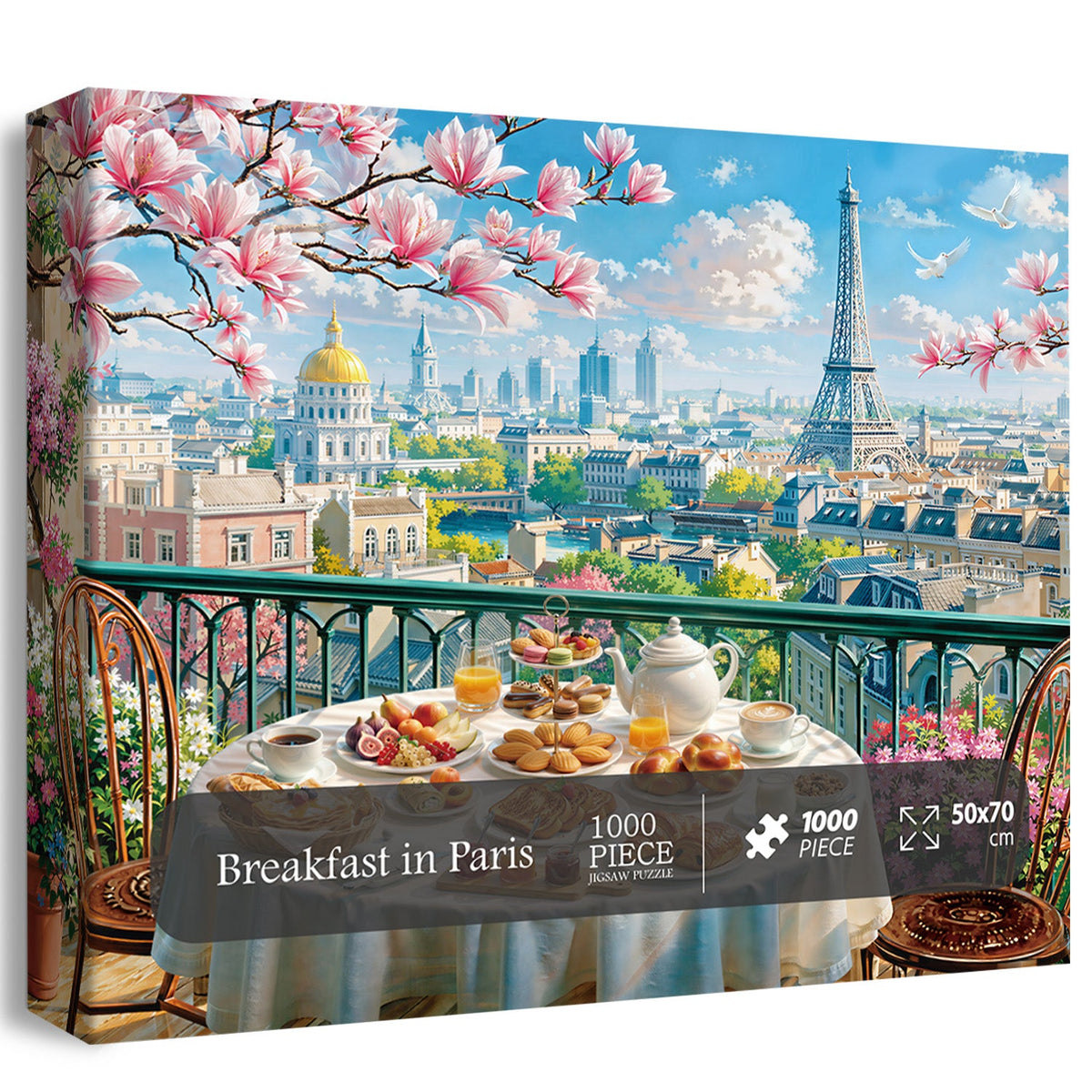 Frühstück in Paris Puzzle 1000 Teile