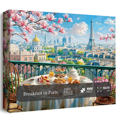 Frühstück in Paris Puzzle 1000 Teile