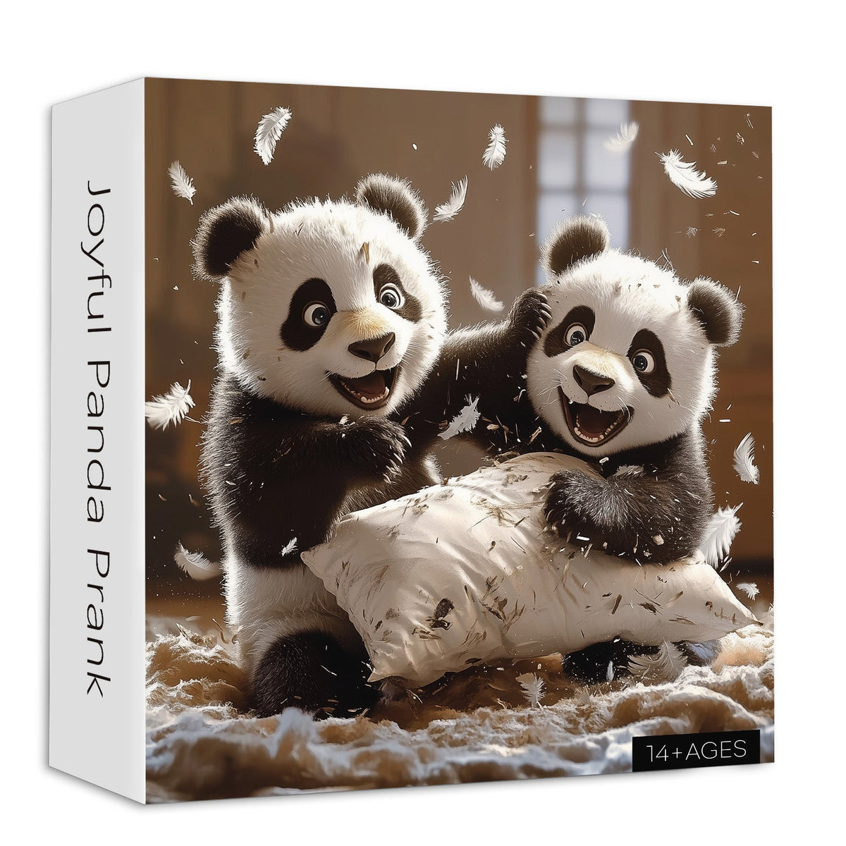 Joyful Panda Prank Jigsaw Puzzle 1000 Pieces