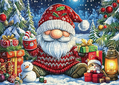 Célébration du Père Noël fantaisiste Puzzle 1000 pièces