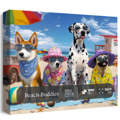 Beach Buddies Jigsaw Puzzle 1000 Pieces