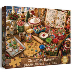 Christmas Bakery Jigsaw Puzzle 1000 Pieces