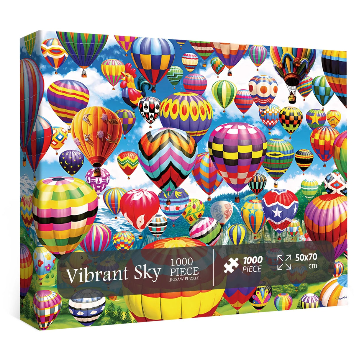 Vibrant Sky Jigsaw Puzzle 1000 Pieces