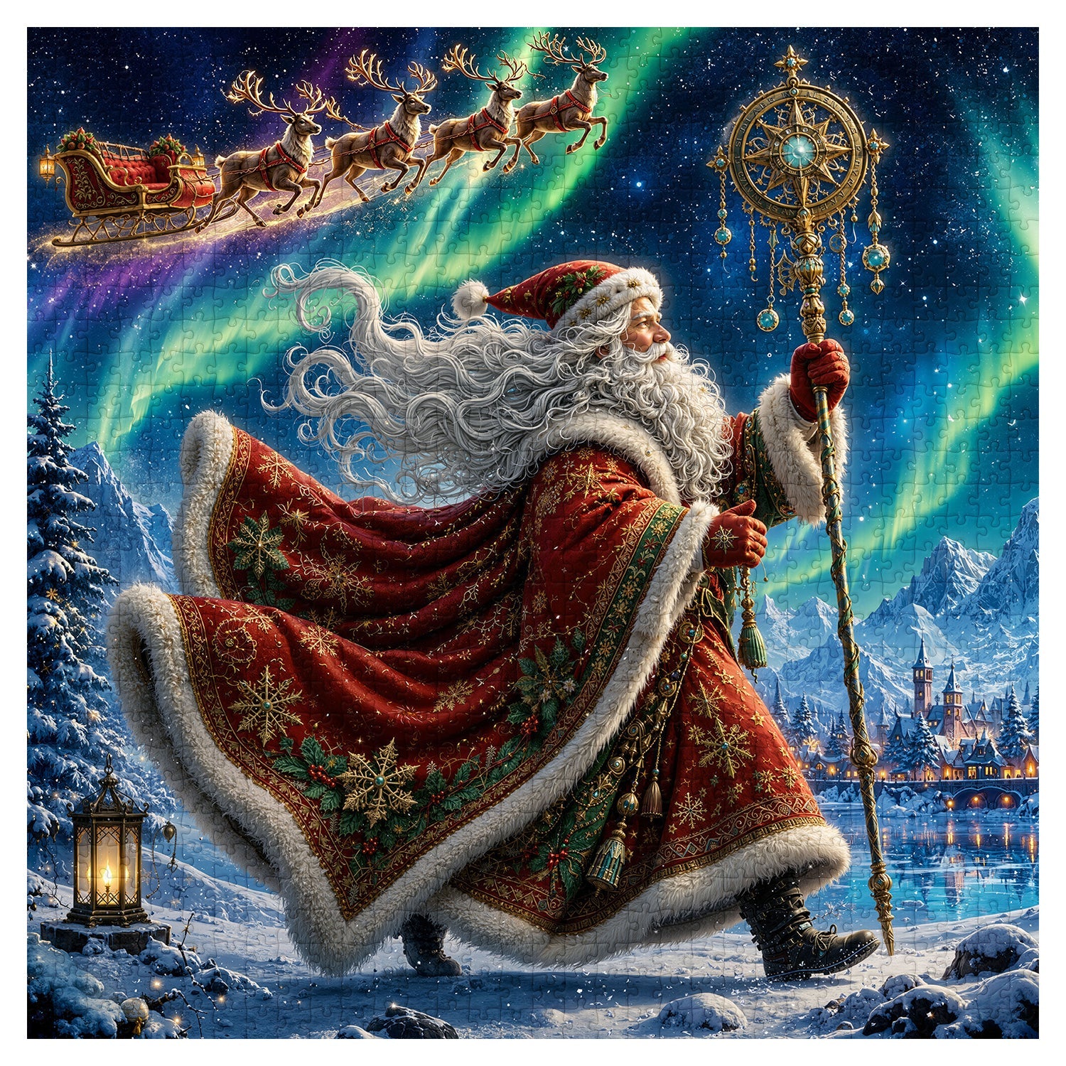 Arctic Christmas Jigsaw Puzzle 1000 Pieces