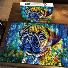 Glass Dog Language Jigsaw Puzzle 1000 Pieces