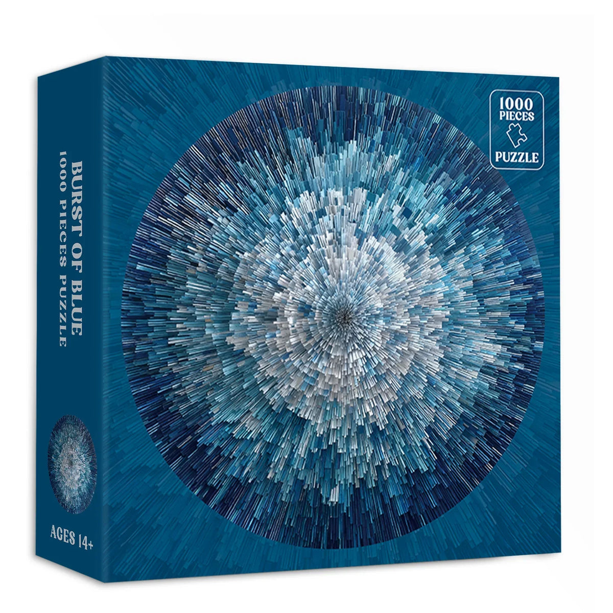 Burst of Blue Jigsaw Puzzle 1000 Pieces