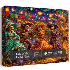 Day of the Dead Fiesta Jigsaw Puzzle 1000 Pieces