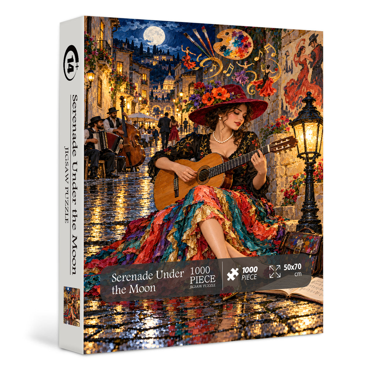 Serenade Under the Moon Jigsaw Puzzle 1000 Pieces