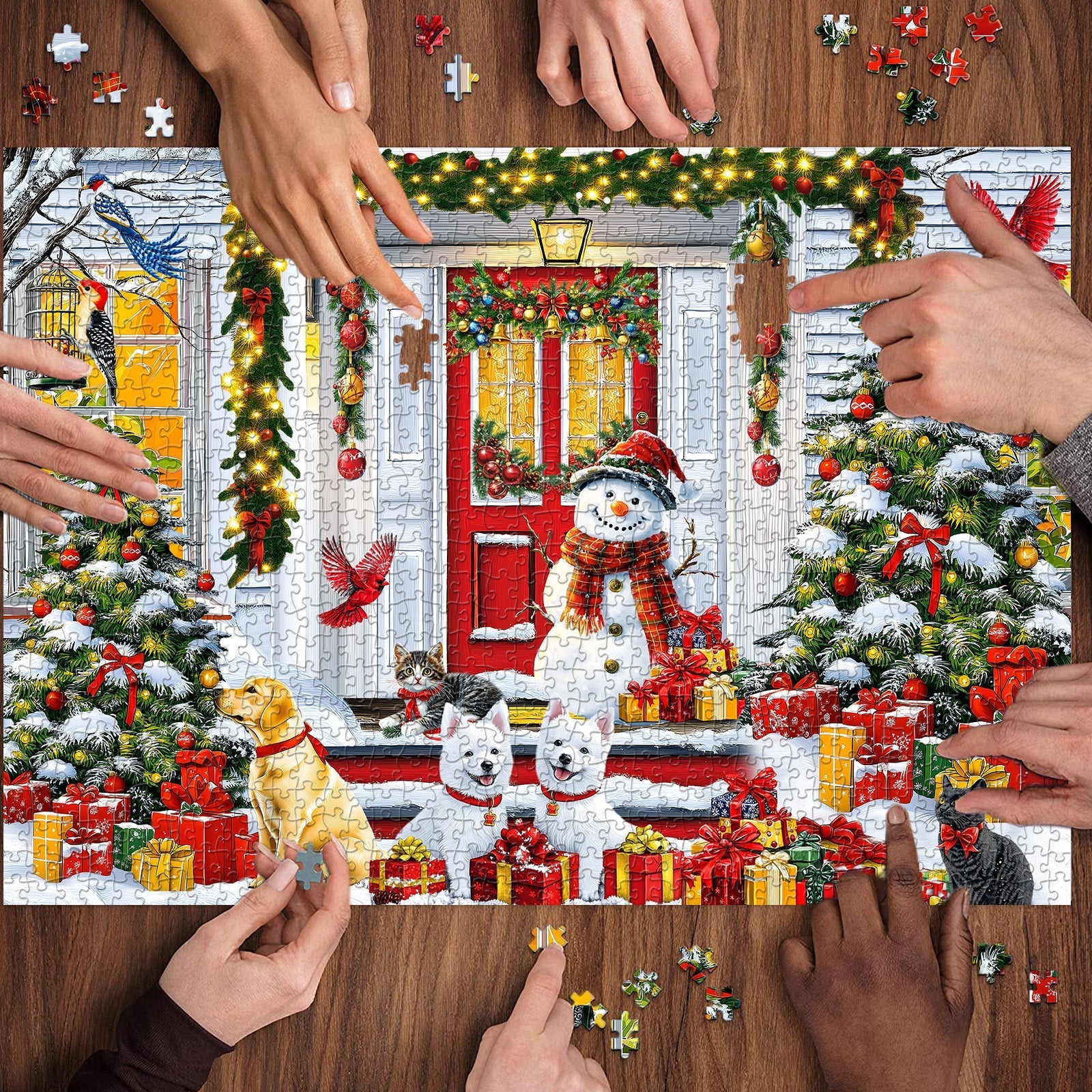 Joy Christmas Jigsaw Puzzles 1000 Pieces