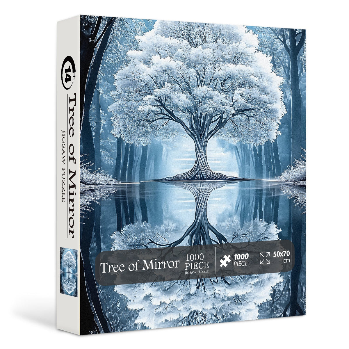 Albero di specchio puzzle puzzle 1000 pezzi