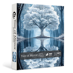 Albero di specchio puzzle puzzle 1000 pezzi