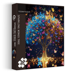Sparkling Wings Tree Jigsaw Puzzle 1000 Pieces