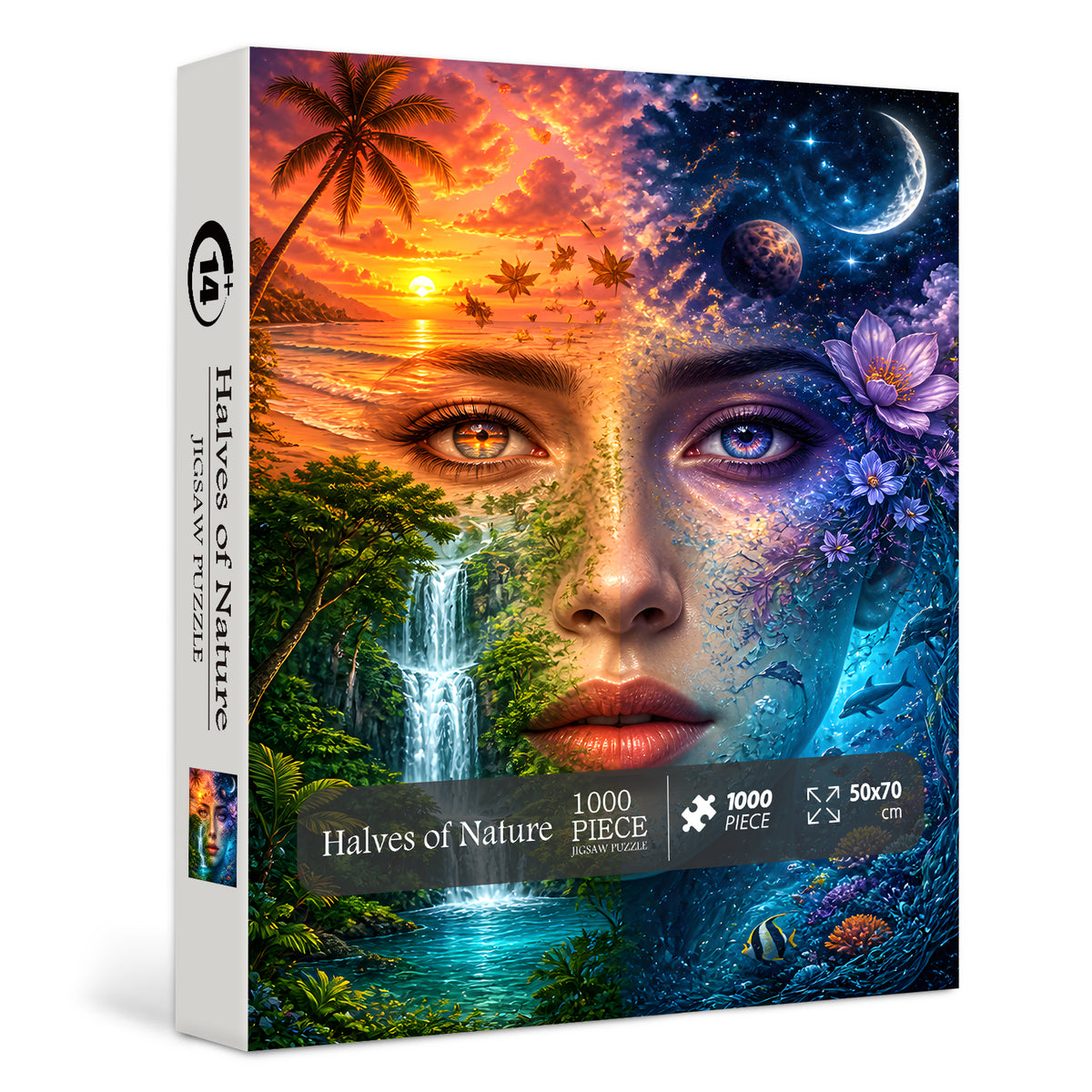 Halves of Nature Jigsaw Puzzle 1000 Pieces
