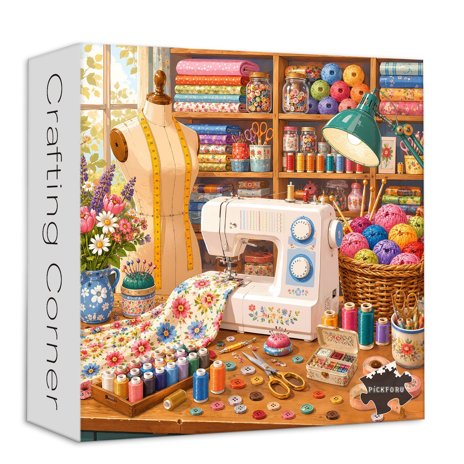 Crafting Corner  Jigsaw Puzzle  1000 Piece