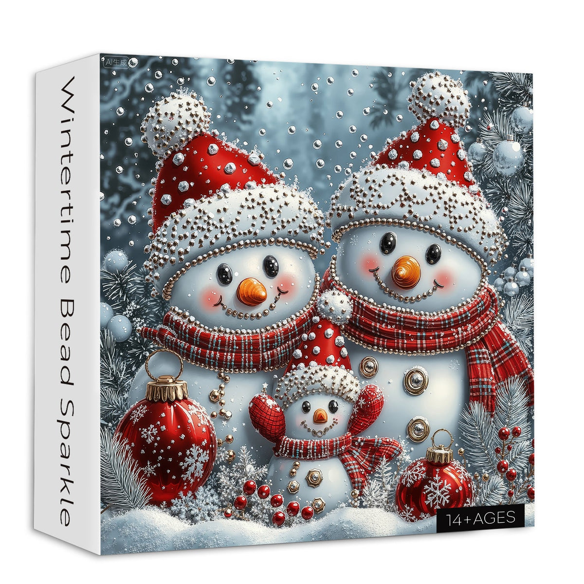 Wintertime Bead Sparkle Jigsaw Puzzle 1000 Pieces