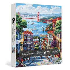 Bay fascino puzzle puzzle 1000 pezzi