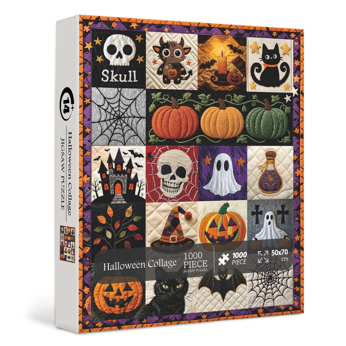 Halloween Collage Jigsaw Puzzle 1000 Pieces