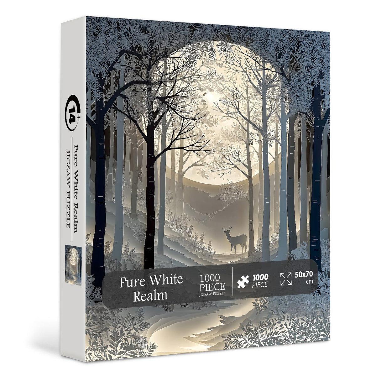 Pure White Realm Jigsaw Puzzle 1000 Pieces