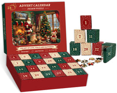  Christmas House Advent Calendar Jigsaw Puzzle 1000 Pieces