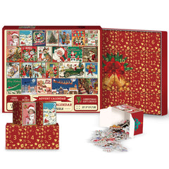 Christmas Advent Calendar Jigsaw Puzzle 1000pcs