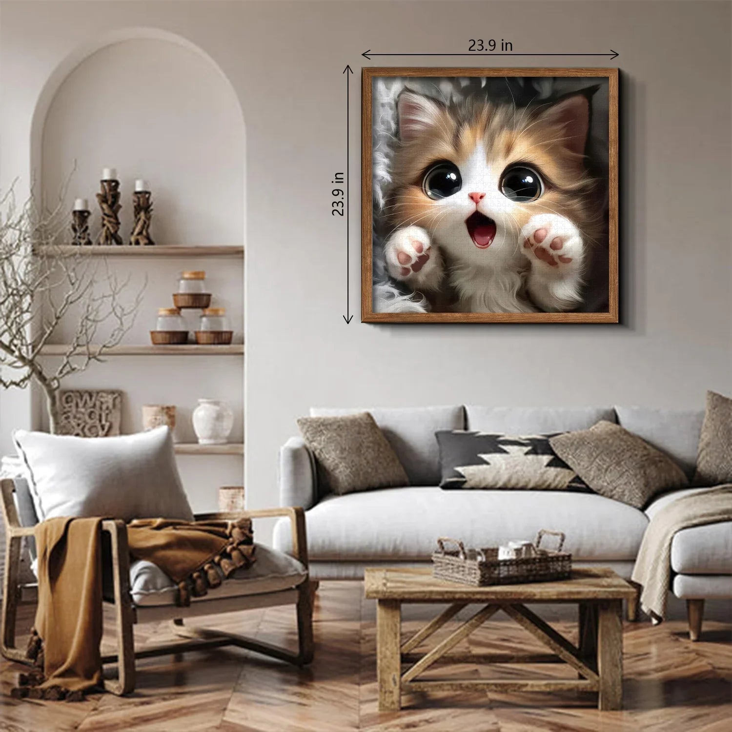 Cute Cat Jigsaw Puzzle 1000 Pieces