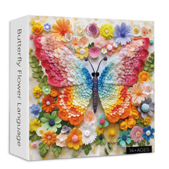 Butterfly Language Puzzle 1000 pièces