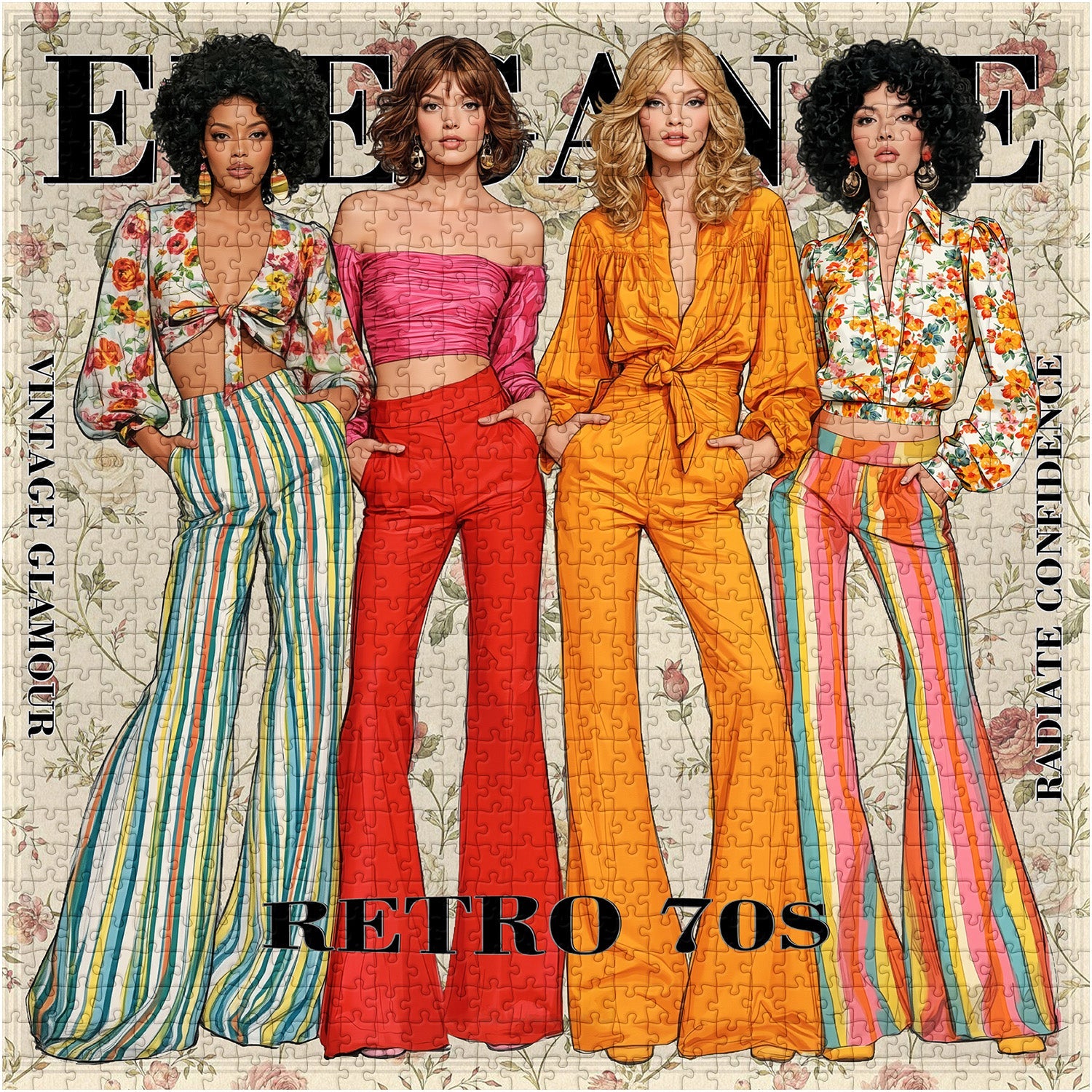 Puzzle Groovy Styles 1000 pezzi