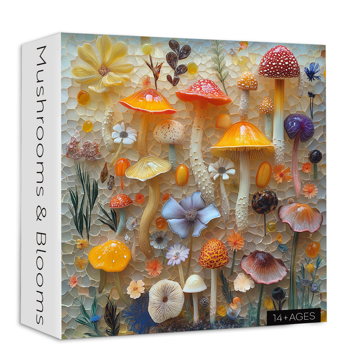 Mushrooms & Blooms Jigsaw Puzzle 1000 Pieces