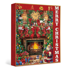 Christmas Fireplace Jigsaw Puzzles 1000 Pieces