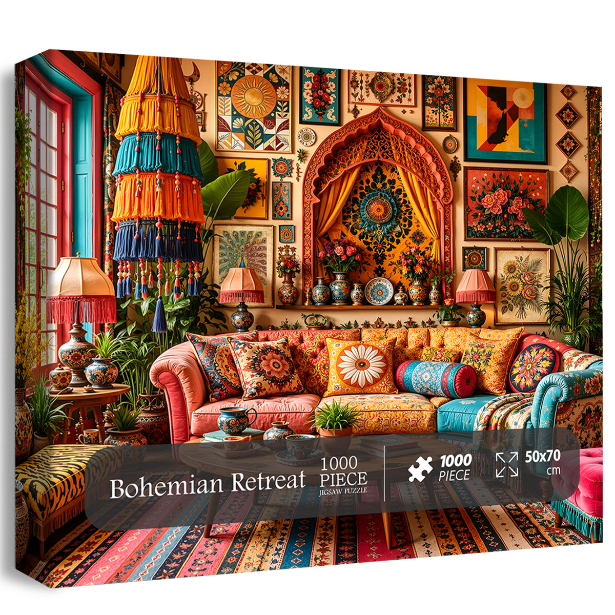 Bohemian Retreat Jigsaw Puzzle 1000 Pieces
