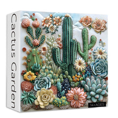 Cactus Garden Jigsaw Puzzle 1000 Pieces