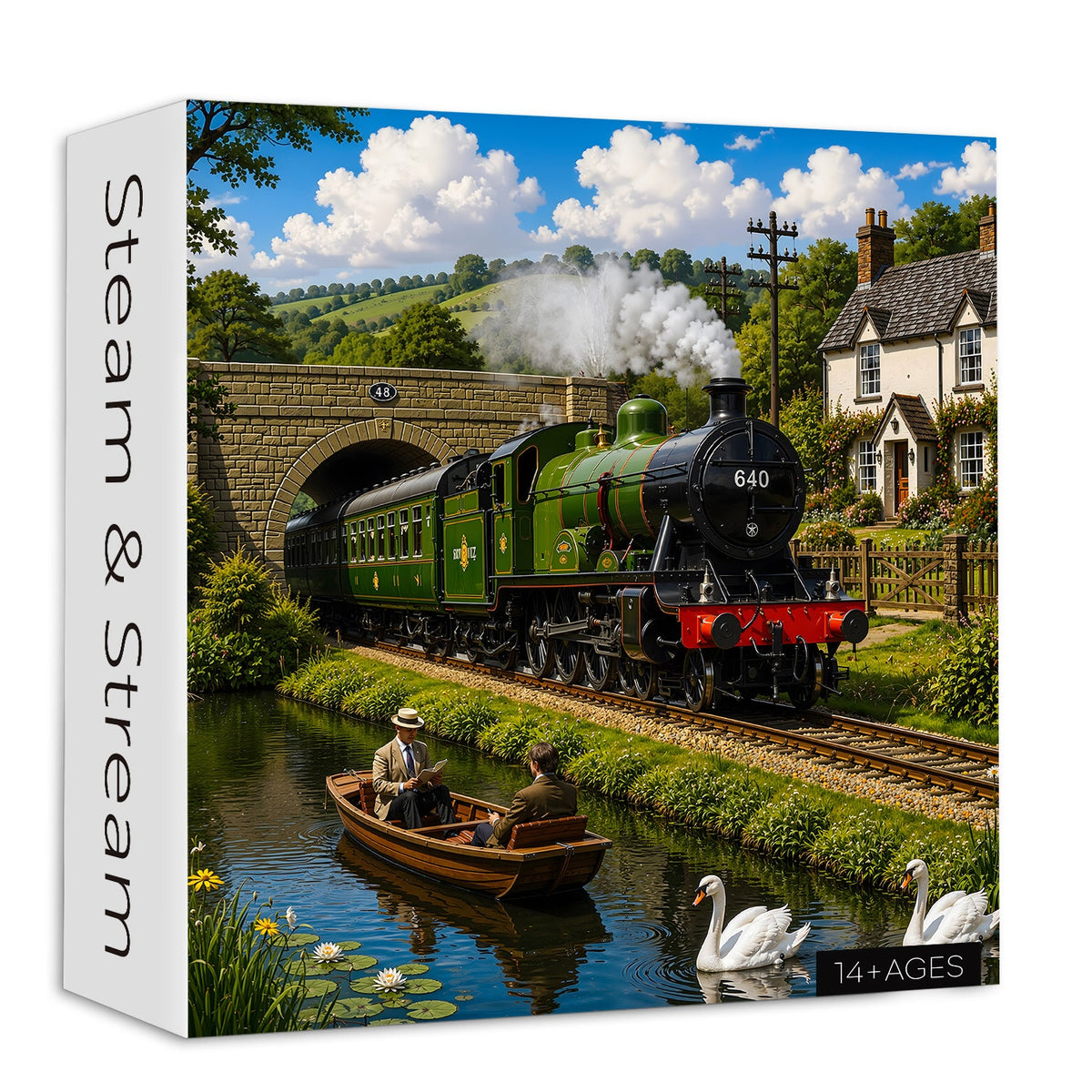 Steam & Stream Jigsaw Puzzle 1000 Pieces