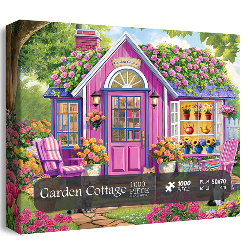 Garden Cottage Jigsaw Puzzles 1000 Pieces