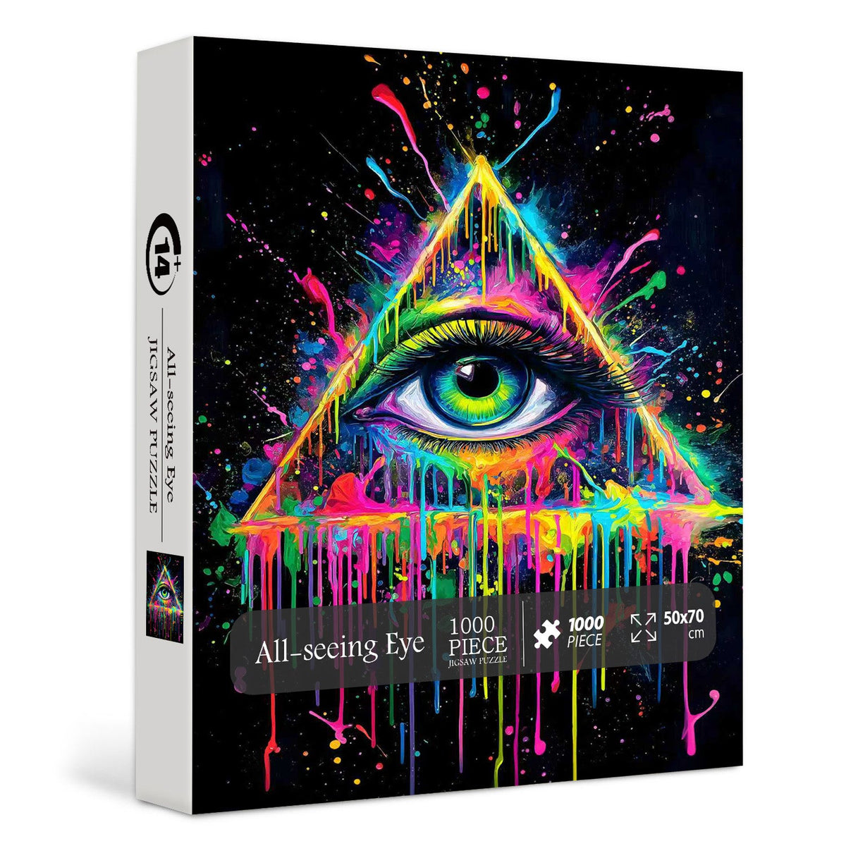 Puzzle de la puzzle des yeux et des pièces 1000 pièces