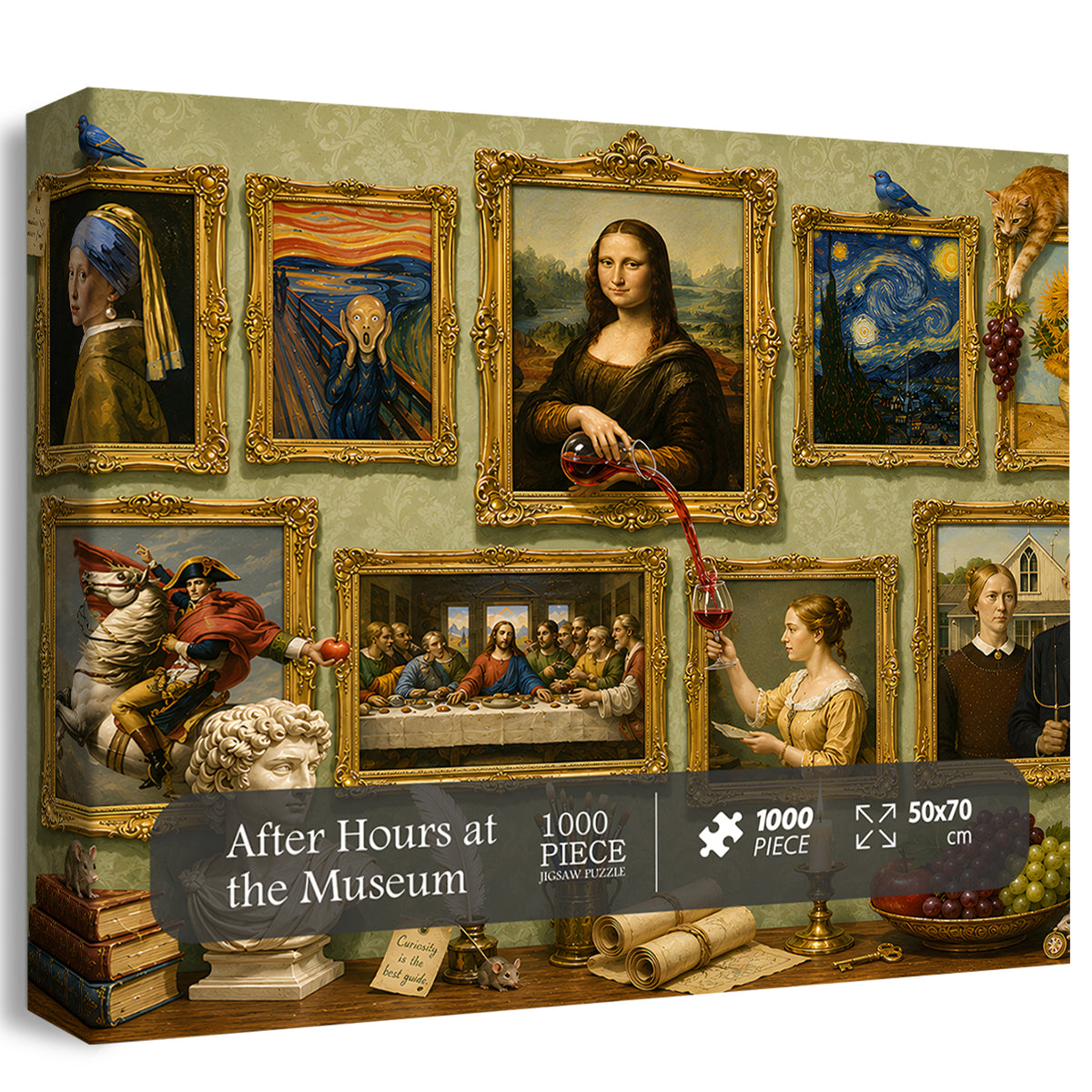 After Hours at the Museum Jigsaw Puzzle 1000 Pieces