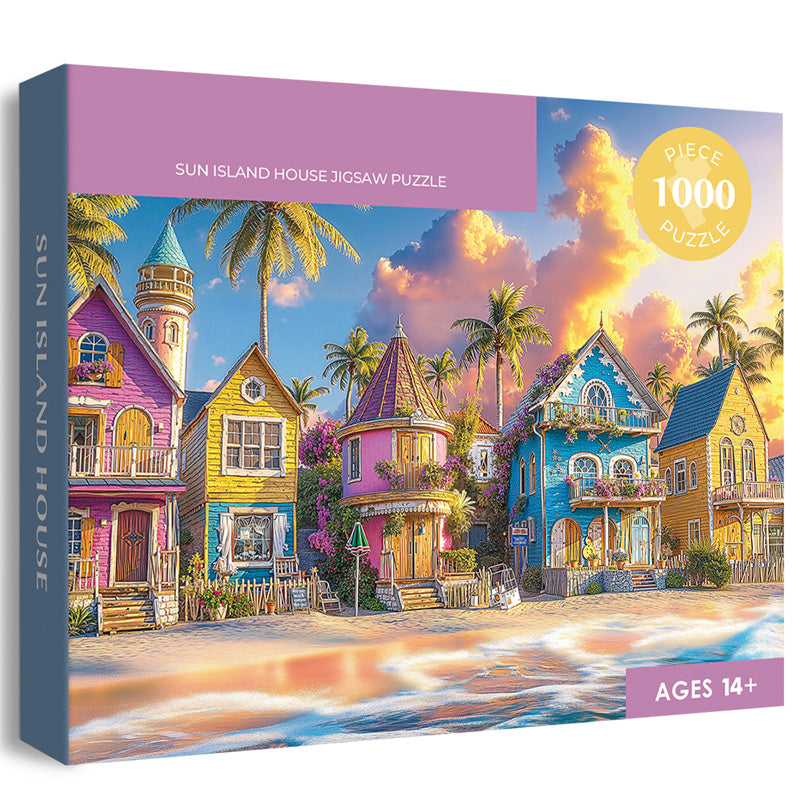 Sun Island House Puzzle 1000 pièces
