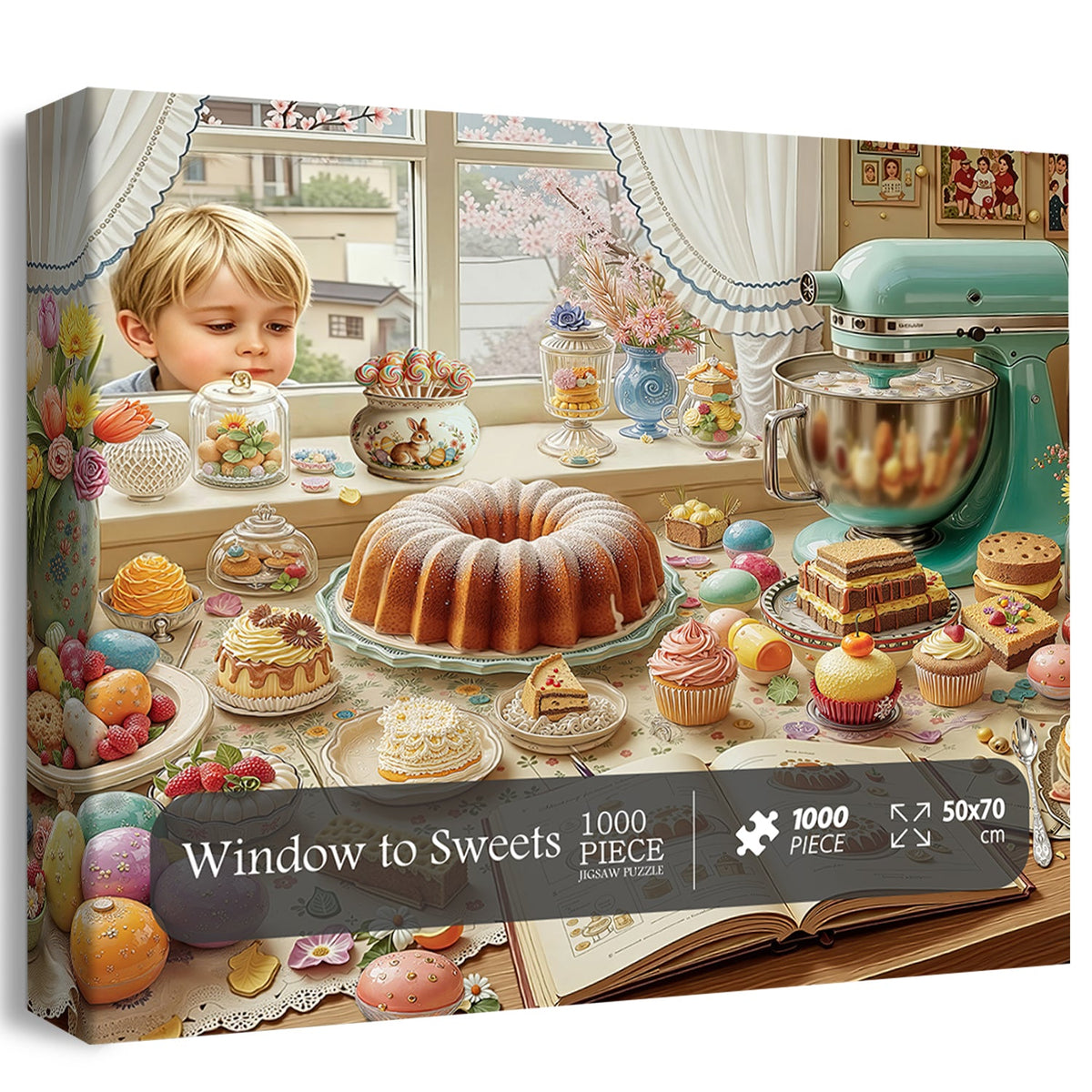 Window to Sweets Jigsaw Puzzle 1000 Pieces