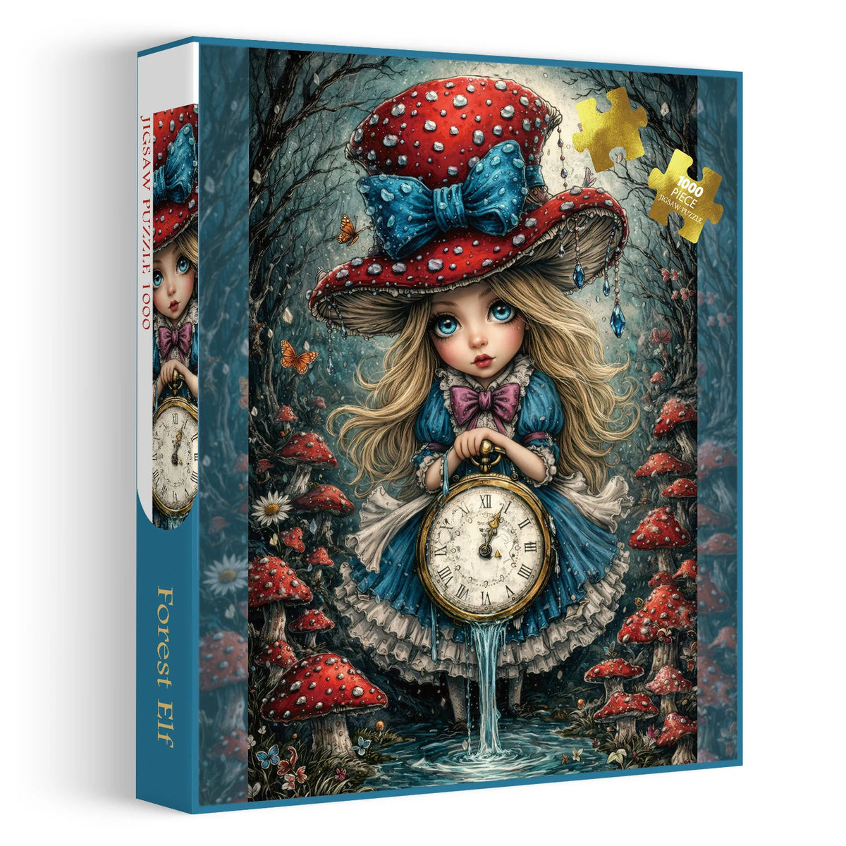 Waldelfen-Puzzle 1000 Teile