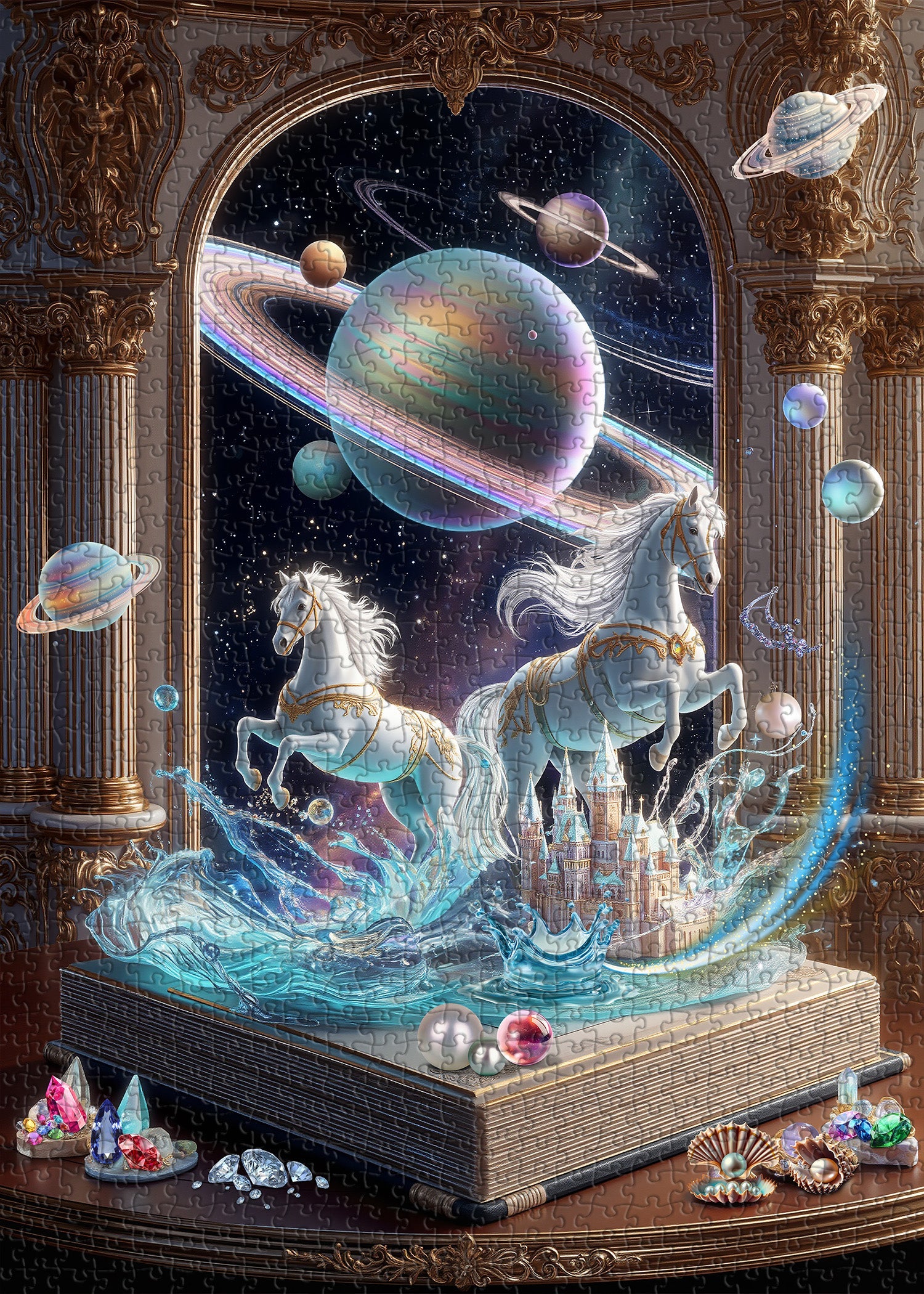 Puzzle del Palazzo delle Illusioni da 1000 pezzi