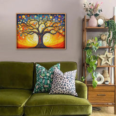 Mosaic Tree of Life Jigsaw Puzzle 1000 Pieces