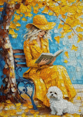 Golden Hour Read Jigsaw Puzzle 1000 Pieces