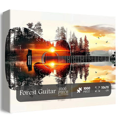 Forest Guitar Jigsaw Puzzle 1000 Pieces