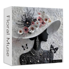 Puzzle puzzle musa floreale 1000 pezzi