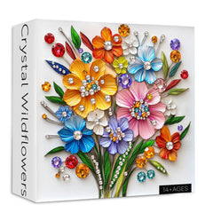 Crystal Wildflowers Jigsaw Puzzle 1000 Pieces